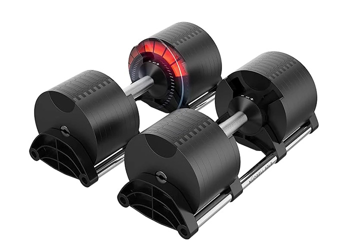 5 80 lb dumbbells