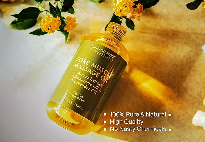 arnica massage oil